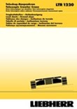 Таблиці вантажопідйомності - Нахил місцевості LTR 1220 [m / t]