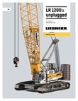 Technical data - LR 1200.1 unplugged crawler crane