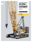 Technical data - LR 1250.1 unplugged crawler crane